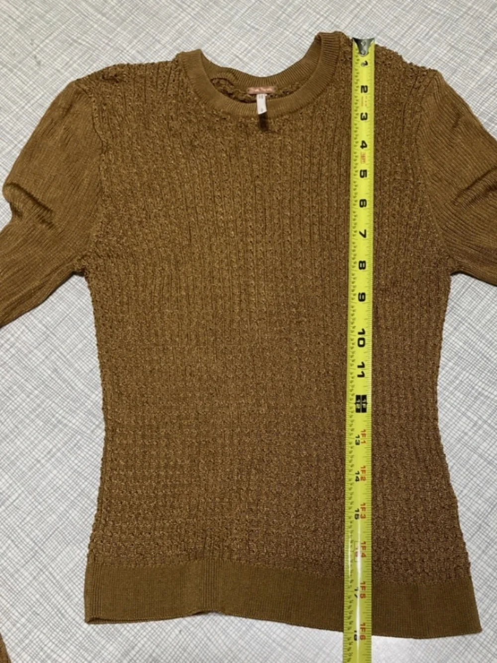 Free People long sleeved crew neck sweater
